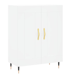 Buffet blanc 69,5x34x90 cm bois d'ingénierie