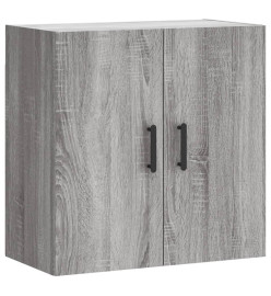 Armoire murale sonoma gris 60x31x60 cm bois d'ingénierie