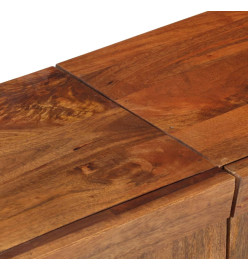 Meuble TV 140x30x46 cm Bois massif de manguier