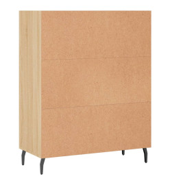 Armoire à étagères chêne sonoma 69,5x32,5x90 cm bois ingénierie