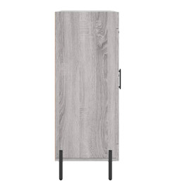 Buffet sonoma gris 69,5x34x90 cm bois d'ingénierie