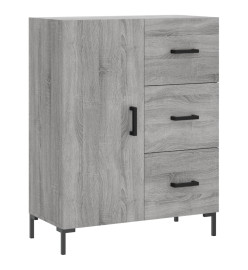 Buffet sonoma gris 69,5x34x90 cm bois d'ingénierie