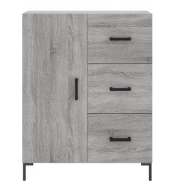 Buffet sonoma gris 69,5x34x90 cm bois d'ingénierie