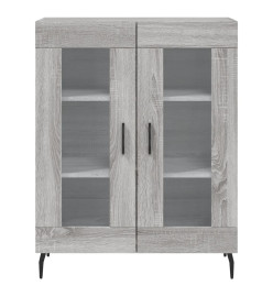 Buffet sonoma gris 69,5x34x90 cm bois d'ingénierie