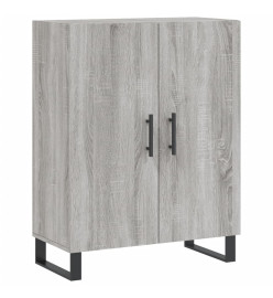 Buffet sonoma gris 69,5x34x90 cm bois d'ingénierie