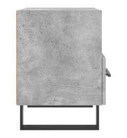 Table de chevet gris béton 40x35x47,5 cm bois d’ingénierie