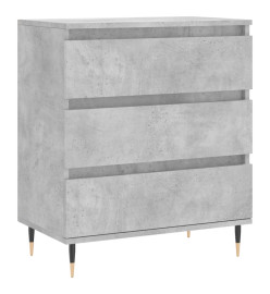 Buffet Gris béton 60x35x70 cm Bois d'ingénierie