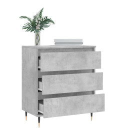 Buffet Gris béton 60x35x70 cm Bois d'ingénierie