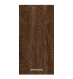 Armoire suspendue Chêne marron 29,5x31x60 cm Bois d'ingénierie