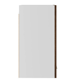 Armoire suspendue Chêne marron 29,5x31x60 cm Bois d'ingénierie