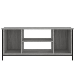 Meuble TV sonoma gris 102x35x45 cm bois d'ingénierie