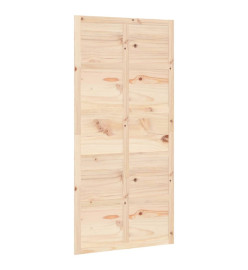 Porte de grange 100x1,8x214 cm Bois massif de pin