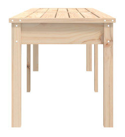 Banc de jardin à 2 places 159,5x44x45 cm bois massif de pin