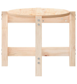 Table basse 87x48x35 cm Bois massif de pin