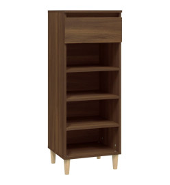 Armoire à chaussures Chêne marron 40x36x105cm Bois d'ingénierie