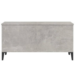 Table basse Gris béton 90x44,5x45 cm Bois d'ingénierie