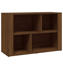 Buffet Chêne marron 80x30x54 cm Bois d'ingénierie