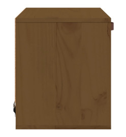 Armoire murale Marron miel 40x30x35 cm Bois de pin massif