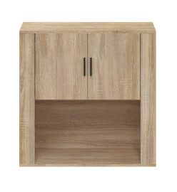 Armoire murale Chêne sonoma 80x33x80 cm Bois d'ingénierie