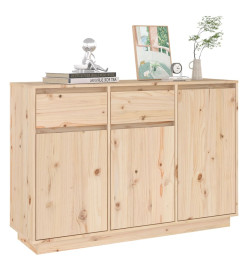 Buffet 110x34x75 cm Bois massif de pin