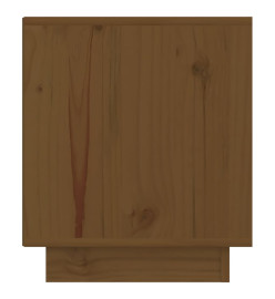 Tables de chevet 2pcs Marron miel 40x34x40cm Bois de pin solide