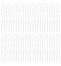Supports de plantes en spirale 50 pcs Acier galvanisé 110 cm