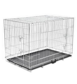 Cage métallique et pliable pour chiens XXL