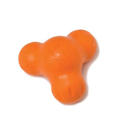 West Paw Jouet pour chiens avec Zogoflex Tux Orange mandarine S