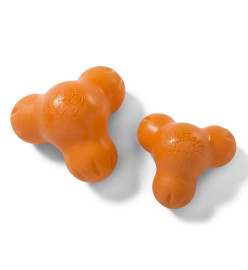 West Paw Jouet pour chiens avec Zogoflex Tux Orange mandarine S