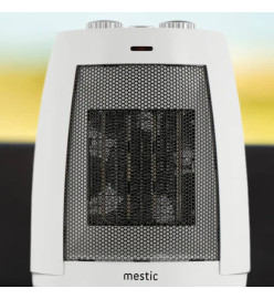 Mestic Chauffage soufflant sur pied MKK-150 Blanc 1500 W