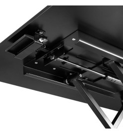 ErgoLine Support réglable de bureau Aluminium Noir