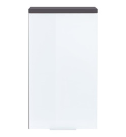 Germania Armoire murale de salle de bain GW-Pescara Blanc et graphite