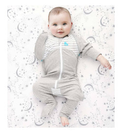 Love to Dream Couverture bébé Swaddle Up Transition Suit Étape 2L Gris