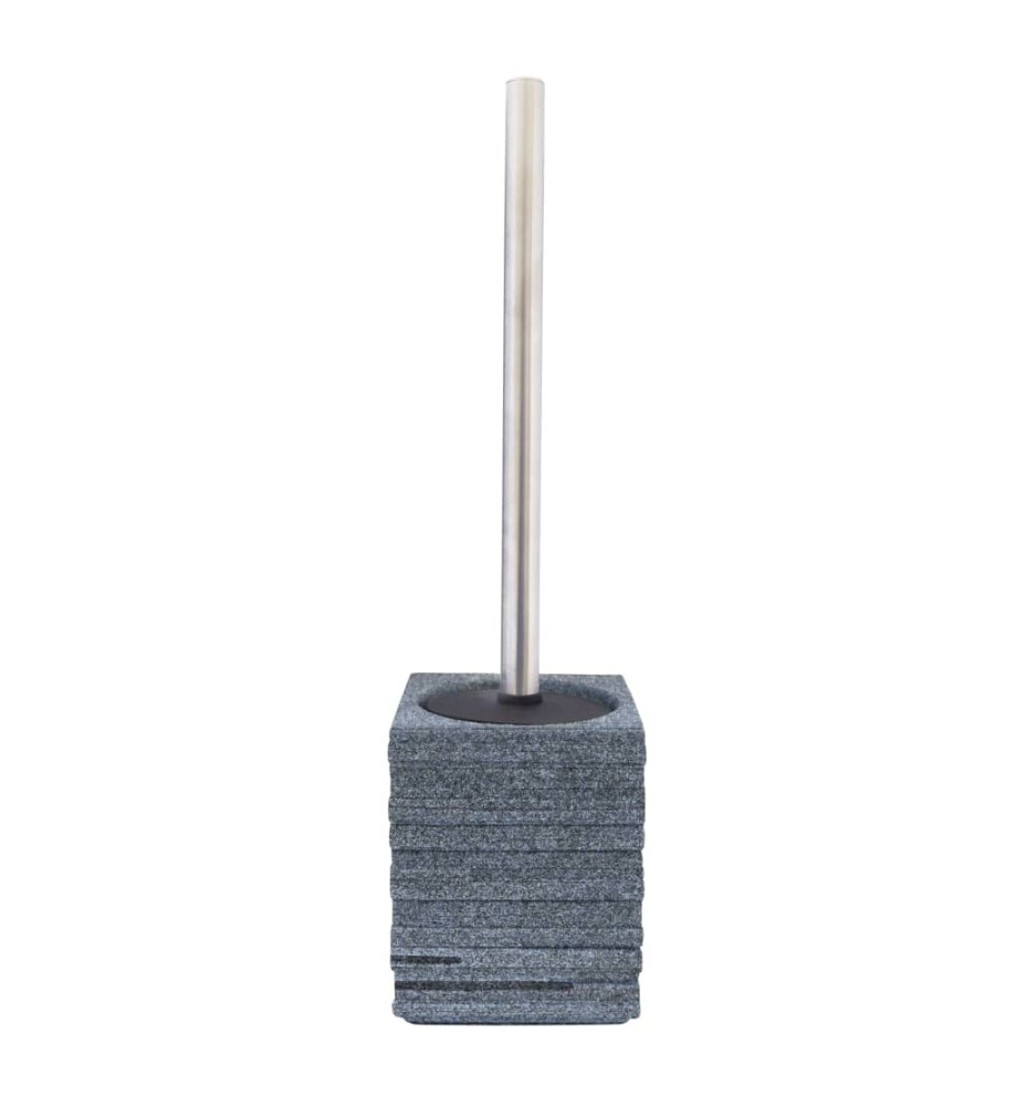 RIDDER Brosse de toilette avec support Brique Anthracite