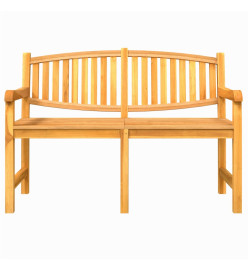 Banc de jardin 149,5x60x90 cm bois de teck solide