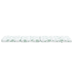 Coussins de chaise longue lot de 2 motif de feuilles