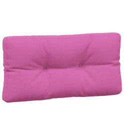 Coussins de palette lot de 5 rose tissu