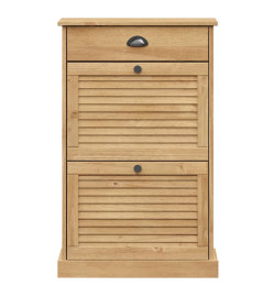 Armoire à chaussures VIGO 60x35x96 cm bois massif de pin