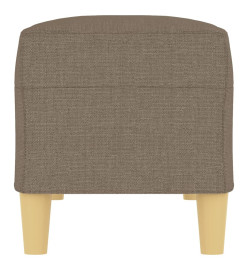 Banc Taupe 100x35x41 cm Tissu