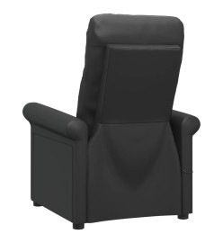 Fauteuil de massage Noir Similicuir