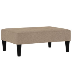 Tabouret Taupe Tissu en microfibre