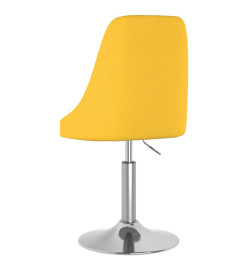 Tabouret de bar Jaune moutarde Tissu