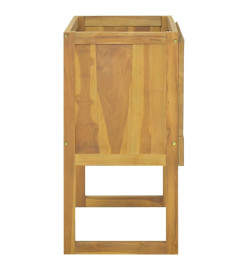 Armoire de salle de bain 90x45x75 cm Bois de teck solide