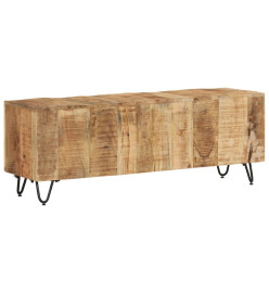 Meuble TV 110x30x40 cm Bois massif de manguier