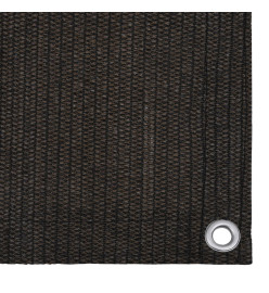 Tapis de tente 250x350 cm Marron