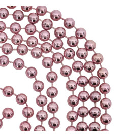 Ensemble de boules de Noël 65 pcs Rose / Rouge / Blanc