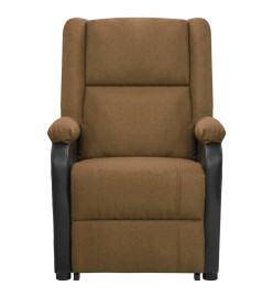 Fauteuil de massage Marron Tissu