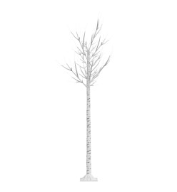 Sapin de Noël 180 LED blanc froid Saule 1,8 m Int/Ext