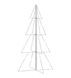 Arbre de Noël cône 360 LED d'intérieur/d'extérieur 143x250 cm