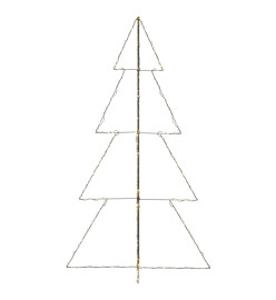 Arbre de Noël cône 360 LED d'intérieur/d'extérieur 143x250 cm